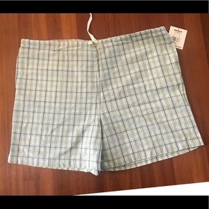 C&B Plaid Short w Drawstring